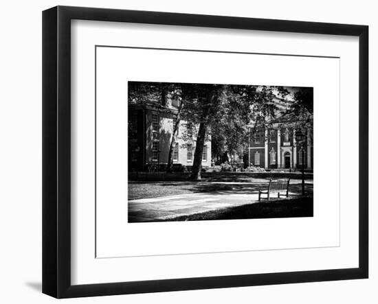 Historic Philadelphia Center, Philadelphia, Pennsylvania, US, White Frame, White Frame-Philippe Hugonnard-Framed Art Print