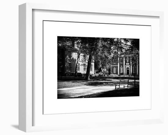 Historic Philadelphia Center, Philadelphia, Pennsylvania, US, White Frame, White Frame-Philippe Hugonnard-Framed Art Print