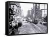 Historic Philadelphia Trolleys-null-Framed Stretched Canvas