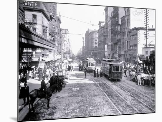 Historic Philadelphia Trolleys-null-Mounted Photo