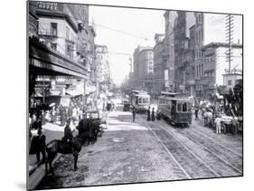 Historic Philadelphia Trolleys-null-Mounted Photo