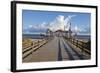 Historic Pier in Ahlbeck on the Island of Usedom-Miles Ertman-Framed Photographic Print