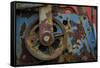 Historic Railroad VI-Kathy Mahan-Framed Stretched Canvas