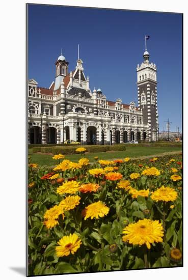 Historic Railway Station, Dunedin, South Island, New Zealand.-David Wall-Mounted Photographic Print