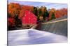 Historic Red Mill, Clinton, New Jersey-George Oze-Stretched Canvas