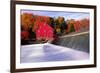Historic Red Mill, Clinton, New Jersey-George Oze-Framed Photographic Print