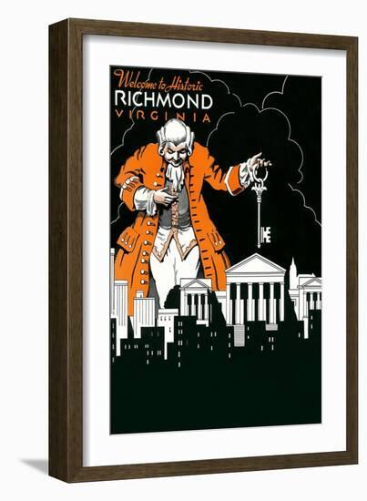 Historic Richmond, Virginia-null-Framed Art Print