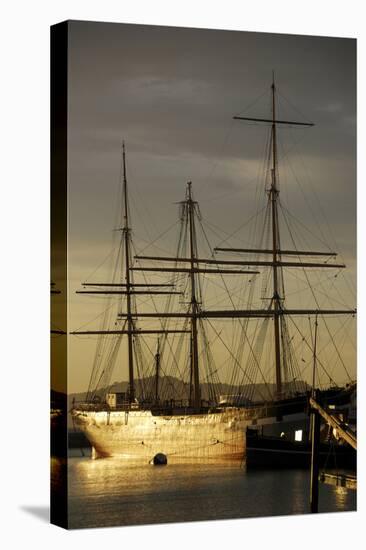 Historic Sailboat, Marina District, San Francisco, California-Anna Miller-Stretched Canvas