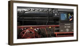 Historic Steam Engine 03 1010, Baden-Wurttemberg, Germany-null-Framed Photographic Print