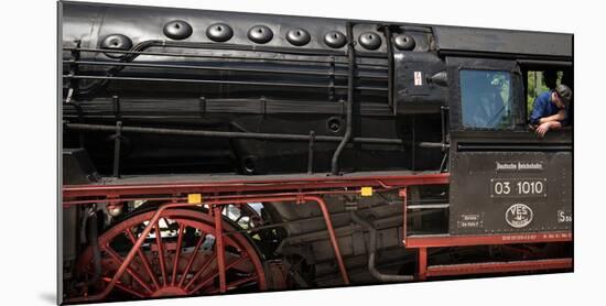 Historic Steam Engine 03 1010, Baden-Wurttemberg, Germany-null-Mounted Photographic Print