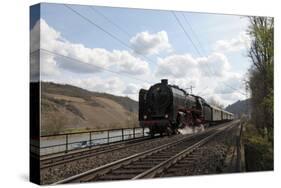 Historic Steam Train-p.lange-Stretched Canvas