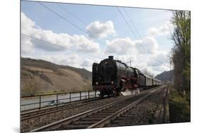 Historic Steam Train-p.lange-Mounted Photographic Print