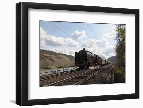 Historic Steam Train-p.lange-Framed Photographic Print