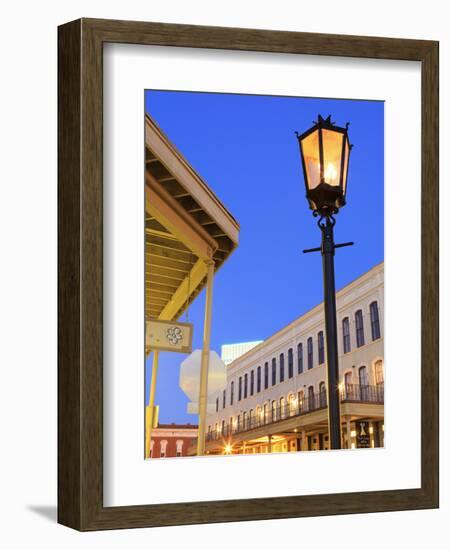 Historic Strand District, Galveston, Texas, United States of America, North America-Richard Cummins-Framed Photographic Print