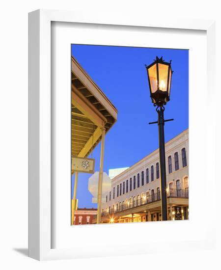 Historic Strand District, Galveston, Texas, United States of America, North America-Richard Cummins-Framed Photographic Print
