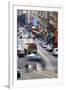 Historic Street Car and Street Scene-Miles-Framed Photographic Print