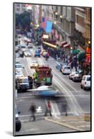 Historic Street Car and Street Scene-Miles-Mounted Photographic Print