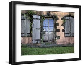 Historic Sugar Plantation House, Martinique, Caribbean-Walter Bibikow-Framed Photographic Print