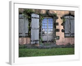 Historic Sugar Plantation House, Martinique, Caribbean-Walter Bibikow-Framed Photographic Print