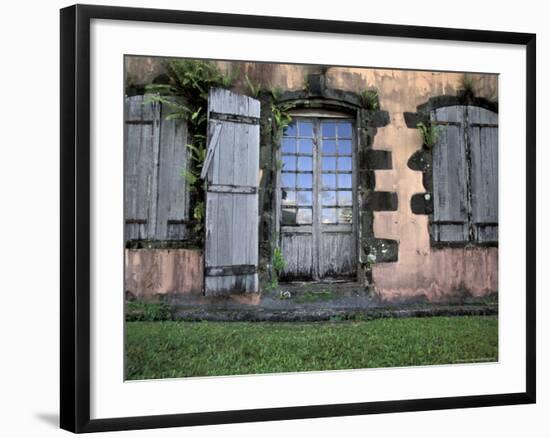 Historic Sugar Plantation House, Martinique, Caribbean-Walter Bibikow-Framed Photographic Print