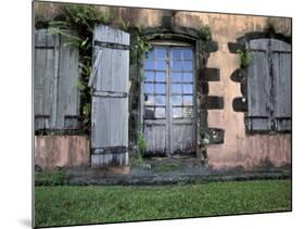 Historic Sugar Plantation House, Martinique, Caribbean-Walter Bibikow-Mounted Photographic Print