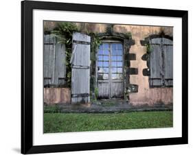Historic Sugar Plantation House, Martinique, Caribbean-Walter Bibikow-Framed Photographic Print