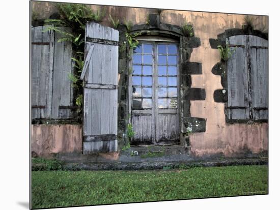 Historic Sugar Plantation House, Martinique, Caribbean-Walter Bibikow-Mounted Photographic Print