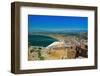 Historic town panoramic view, with traditional low-rise red tile roof buildings, Nafplion-bestravelvideo-Framed Photographic Print