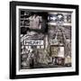 Historic Train Collage I-Kathy Mahan-Framed Photographic Print