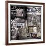 Historic Train Collage I-Kathy Mahan-Framed Photographic Print