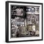 Historic Train Collage I-Kathy Mahan-Framed Photographic Print