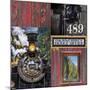 Historic Train Collage IV-Kathy Mahan-Mounted Photographic Print