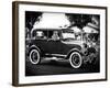 Historic Vehicule, Black and White Photography, Vintage, Arizona, United States, USA-Philippe Hugonnard-Framed Photographic Print