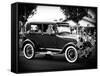 Historic Vehicule, Black and White Photography, Vintage, Arizona, United States, USA-Philippe Hugonnard-Framed Stretched Canvas