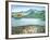 Historic View of Tenochtitlan, Ancient Capital of the Aztec Empire, and the Valley of Mexico-null-Framed Giclee Print