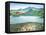 Historic View of Tenochtitlan, Ancient Capital of the Aztec Empire, and the Valley of Mexico-null-Framed Stretched Canvas