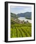 Historic village Spitz located in wine-growing area. Lower Austria-Martin Zwick-Framed Photographic Print