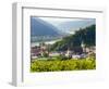 Historic village Spitz located in wine-growing area. Lower Austria-Martin Zwick-Framed Photographic Print