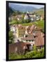 Historic village Spitz located in wine-growing area. Lower Austria-Martin Zwick-Framed Photographic Print