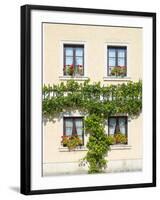 Historic village Unterloiben located in wine-growing area-Martin Zwick-Framed Photographic Print