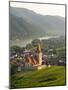 Historic village Weissenkirchen located in wine-growing area.-Martin Zwick-Mounted Photographic Print