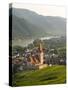 Historic village Weissenkirchen located in wine-growing area.-Martin Zwick-Stretched Canvas