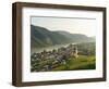 Historic village Weissenkirchen located in wine-growing area.-Martin Zwick-Framed Photographic Print