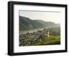 Historic village Weissenkirchen located in wine-growing area.-Martin Zwick-Framed Photographic Print