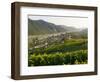 Historic village Weissenkirchen located in wine-growing area.-Martin Zwick-Framed Photographic Print