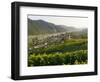 Historic village Weissenkirchen located in wine-growing area.-Martin Zwick-Framed Photographic Print