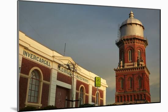 Historic Waterworks And Water Tower, Invercargill, South Island, New Zealand-David Wall-Mounted Photographic Print