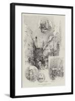 Historic Windsor, Sketches of the Castle-Herbert Railton-Framed Giclee Print