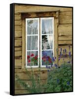 Historic Wooden Buildings, Open Air Museum Near Bardufoss, Norway-Gary Cook-Framed Stretched Canvas