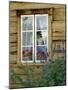 Historic Wooden Buildings, Open Air Museum Near Bardufoss, Norway-Gary Cook-Mounted Photographic Print